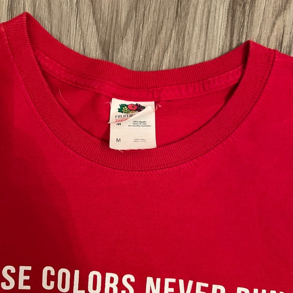 Back the Blue, Texas Tech CFB T-Shirt - Picture 3 of 4